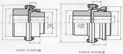 鼓形齿式联轴器
