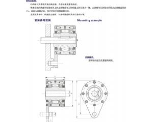 CKN楔块式单向离合器