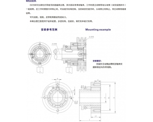 GCS滚柱式双向离合器