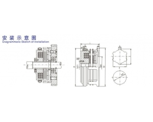 DLM0湿式多片电磁离合器