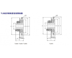 TLB 经济钢珠型扭矩限制器